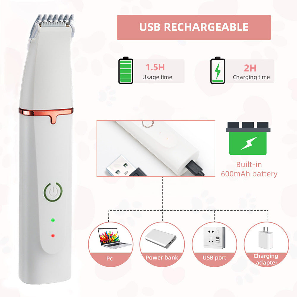 HD2050 4 in 1 Pet Electric Hair Trimmer with 4 Blades Grooming Clipper Nail Grinder Tool Kit HD2050 4 in 1 Pet Electric Hair Trimmer with 4 Blades Grooming Clipper Nail Grinder Tool Kit